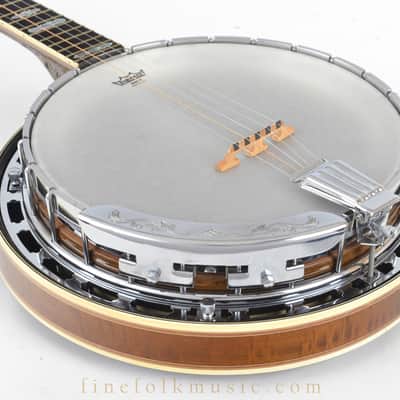 1980s Iida Mastertone Bluegrass Banjo Vega Style image 10