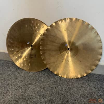 RARE! Paiste Sound Creation 14” Dark Sound Edge Hihat Cymbals image 9