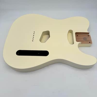 HooDoo Telecaster Body Alder Nitro Vintage White Light htb6479 image 2