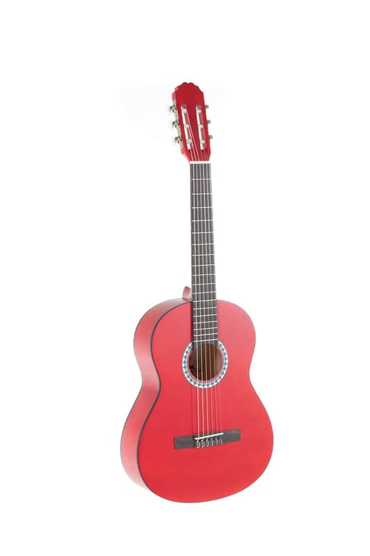 GEWA Basic Classical Guitar 3/4, Transparent Red (PS510143) image 1