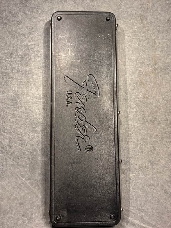 Fender Precision/jazz bass hardcase 1979-81 - Black ABS image 1