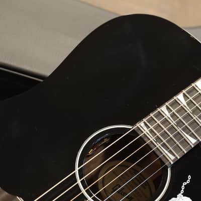 Minty! 2022 Gibson Custom Shop Dave Mustaine Songwriter Acoustic Guitar Black + COA OHSC image 3