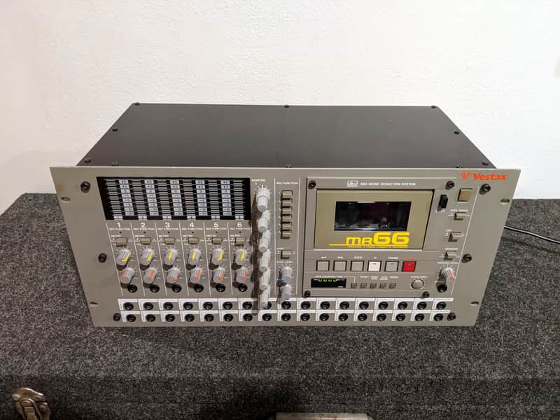Vestax MR66 6-track cassette tape multitrack recorder mixer mr-66