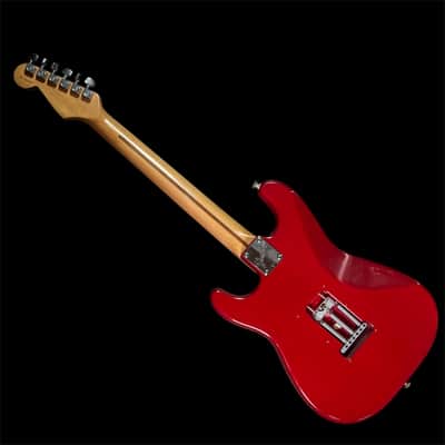 1995 Fender American Standard Stratocaster with Maple Fretboard All Original - Lipstick Red image 4