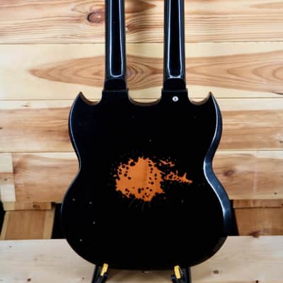 Gibson SLASH 1966 EDS-1275 DOUBLENECK - SIGNED/AGED 2019 - Black image 14