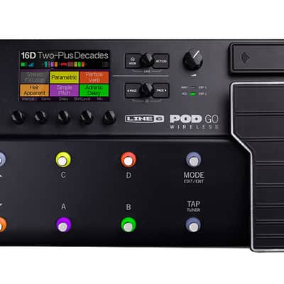 Line 6 POD Go Wireless Multi-Effects Pedal w/Wireless Receiver - Open Box image 1