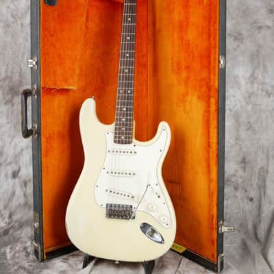 1966 Fender Stratocaster- Only Refin - Olympic White 3,3kg image 3