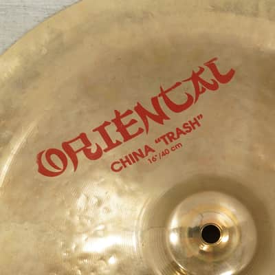 Used Zildjian Oriental China Trash Cymbal 16 - Inch image 3