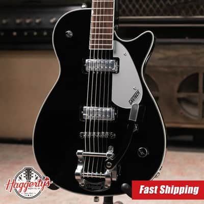 Gretsch G5260T Electromatic Jet Baritone with Bigsby Electric Guitar - Black image 1