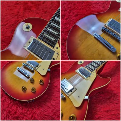 1984 Yamaha LP-400 Lord Player Les Paul Standard - Red Cherry Sunburst - All Original - Made In Japan - MIJ image 5