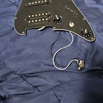 Loaded Pickguards 2pcs.: Squier Standard Double Fat Strat Pickguard (w/ stock HH pickups) + Tagima JA-3 pickguard (HSH pickups) image 2