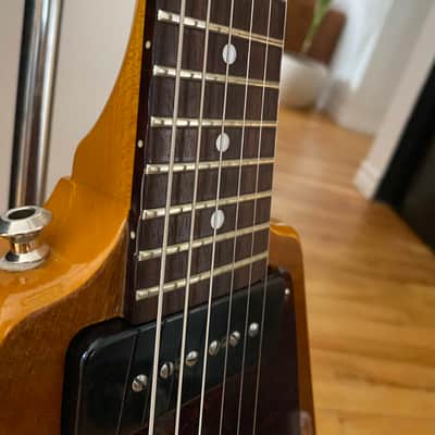 2002 Epiphone Popa Chubby Signature Korina Flying V - Fully Upgraded image 5