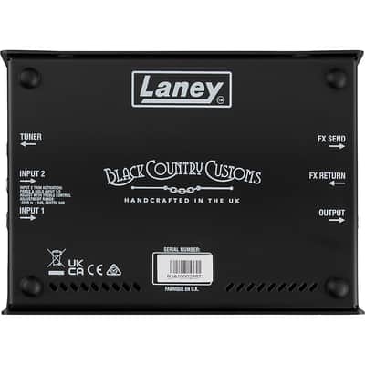Laney Digbeth Nathan East DB-EAST-PRE Bass Preamp Pedal - Regular Black image 5