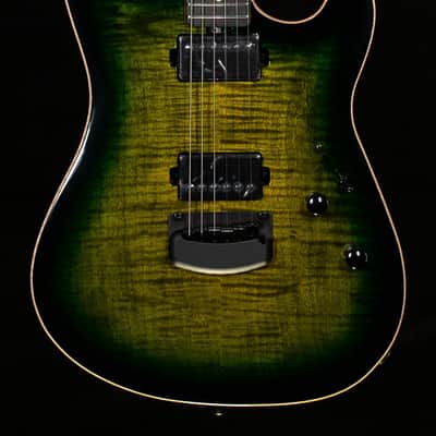 Ernie Ball Music Man Sabre HH Tremolo Gator Burst Flame (305) image 3