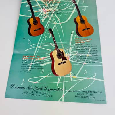 Diasonic 5-Piece Guitar Flyer Pack (c. 1968) image 3