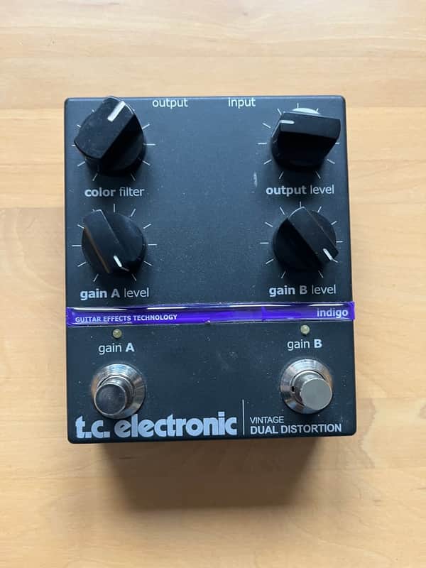 TC Electronic Vintage Dual Distortion 2010s - Black/Purple image 1