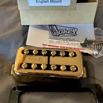 TV Jones TV Classic English Mount Pickup Set in Gold. With pickup rings (#1) image 6