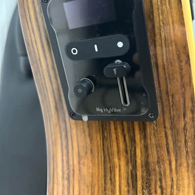 Lag Tramontane Hyvibe THV20DCE Acoustic Guitar w/Electronics - Natural image 4