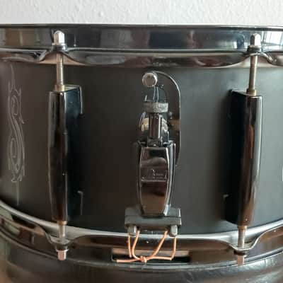 13x6.5 Pearl Joey Jordison Signature snare drum, Slipknot logos image 2