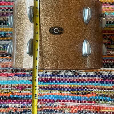 Slingerland 1970’s 13” Champagne Sparkle Tom image 7