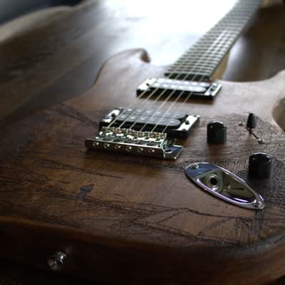 "Through The Pines" Handcrafted Electric Guitar - Dead End Guitars image 2