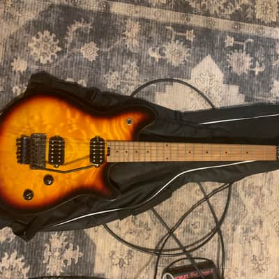 EVH Wolfgang Tobacco Sunburst, Dimarzio Clip-Lok Strap, Gig Bag image 6