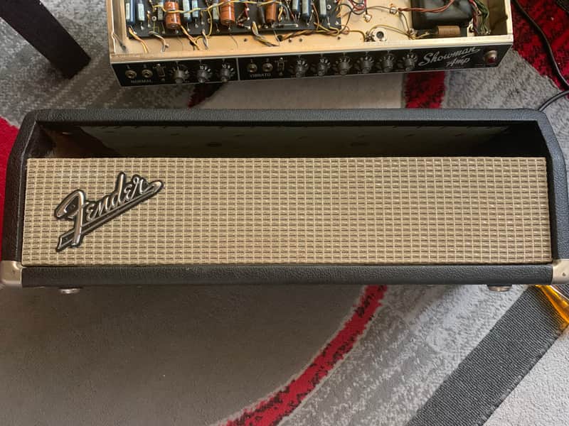 Fender Showman 1966 2-Channel 85-Watt Guitar Amp Head Combo image 1