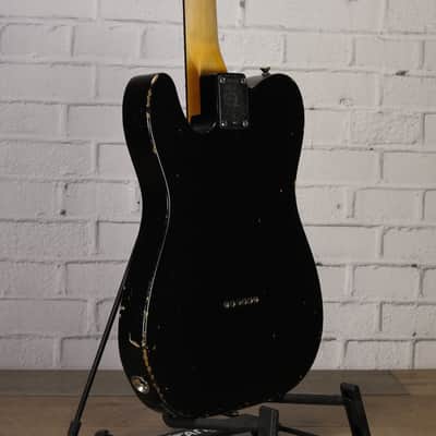 Rust (30th Street Guitars NYC) Thinline T-Style Electric Guitar 2020 Black Relic w/Case image 3