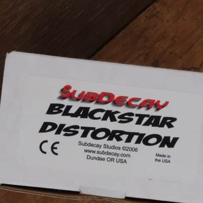 Subdecay Blackstar Black image 3