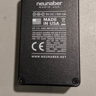 Neunaber Audio Wet Mono Reverb V5 2020 - Present - Black image 2
