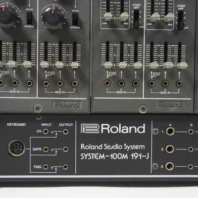 [SALE Ends June 12] Roland SYSTEM-100M Analog Modular Synthesizer Studio System Model 112 / 121 / 130 / 140 / 150 / 191 image 5