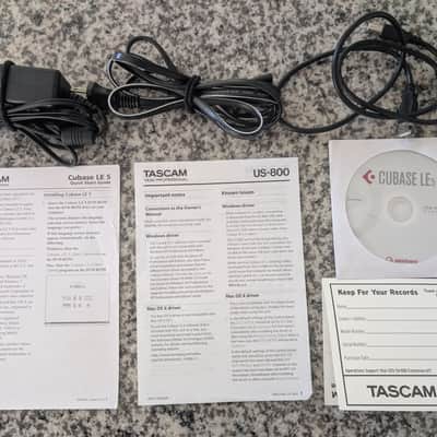 *NEW OLD STOCK* TASCAM US-800 Interface Audio/MIDI USB 2.0 Mac & Windows BRAND NEW Black image 11