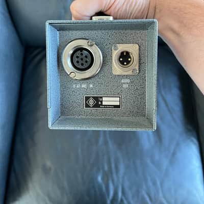 Neumann U 67 Set Large Diaphragm Multipattern Tube Condenser Microphone Reissue 2018 - Present - Nickel image 8