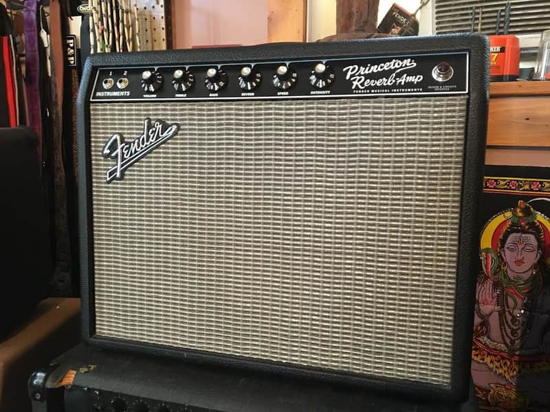 Fender '65 Reissue Princeton Reverb 2000s black image 1