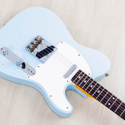 Fender Custom Shop '59 Telecaster Journeyman Relic Sonic Blue image 7