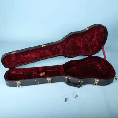 Gibson Custom Art Historic Hard Shell Guitar Case Black / Maroon TKL Canada image 12