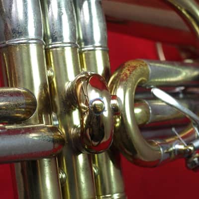 Olds Los Angeles Super Bb cornet 1939 Brass & Nickel Silver image 4