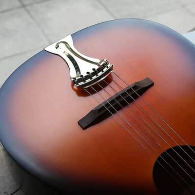 Recording King Justin Townes Earle Signature RPS-JTE-TS Tobacco Sunburst image 3