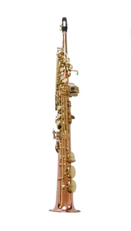 Oxford Bb Straight Soprano Saxophone – Student Soprano Sax Outfit w/ Case & Mouthpiece image 1