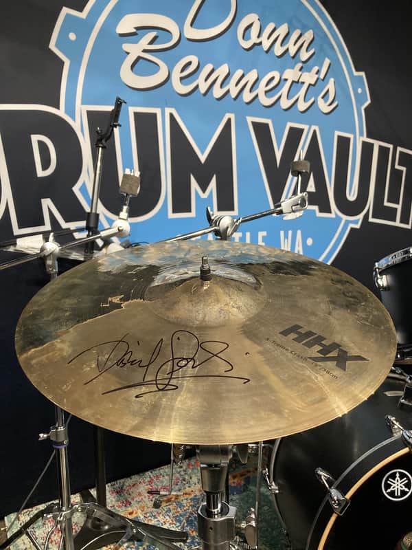 David Garibaldi's Tower of Power - Sabian, 15" HHX, X-Treme Crash Cymbal, Autographed! 766g image 1