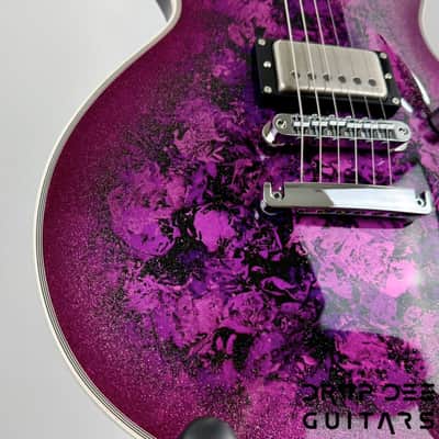 ESP Original Series Eclipse Custom Electric Guitar w/ Case - Purple Peel image 8