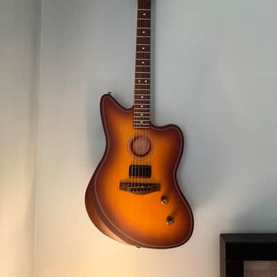 Fender Acoustasonic Standard Jazzmaster 2025 - Present - Honey Burst image 5