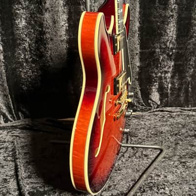 D'Angelico Excel DC Amaretto Burst With Free Gig Bag image 4