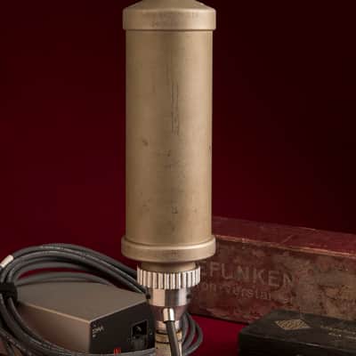 Restored Telefunken Ela MZ 028/1 (Neumann CMV3A) Bottle Microphone Circa 1935 image 3