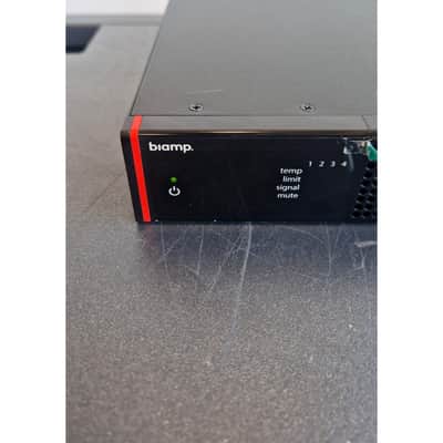 Biamp Voltera A 600.4 - Power Amplifier - Good w/ Original Box, Cables, Manuals image 15