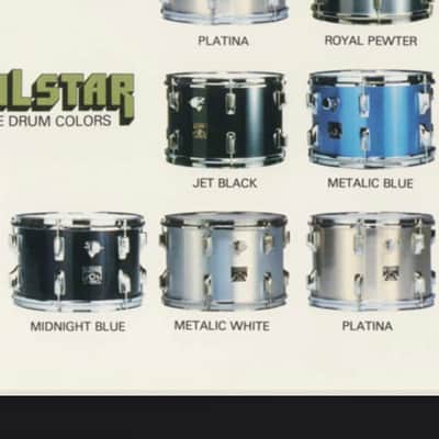 Vintage TAMA Imperialstar 4-Piece (Metallic White or Platina) imagen 15