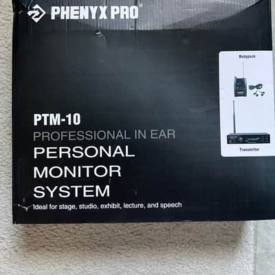 Phenyx Pro PTM-10 Wireless In-Ear Monitor System image 2