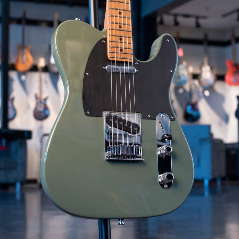 FENDER DEALER EXCLUSIVE AMERICAN ULTRA II TELECASTER, ROASTED MAPLE - ANTIQUE OLIVE image 1
