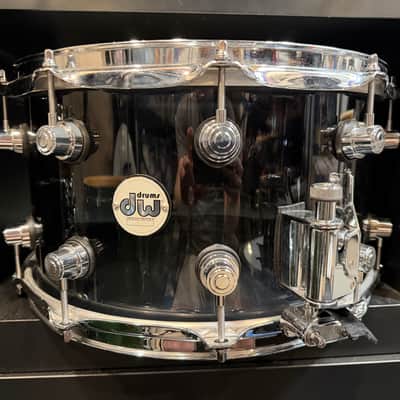 DW DDAC0814SSSM Design Series Limited Edition 8x14" 20-Lug Acrylic Snare Drum 2020 - Smoke image 1