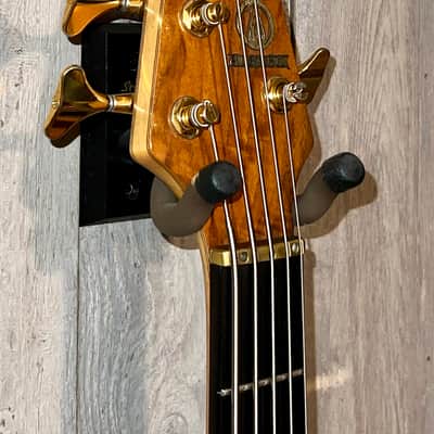 Rare 1996 Alembic Elan Natural Maple, Walnut & Purple Heart Neck Thru, OHSC image 7